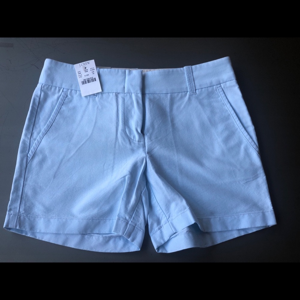 J.crew powdered Oxford city fit shorts